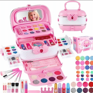 Kuferek Kosmetyczny Zestaw do Makijażu i Paznokci Makeup dla Dzieci Prezent